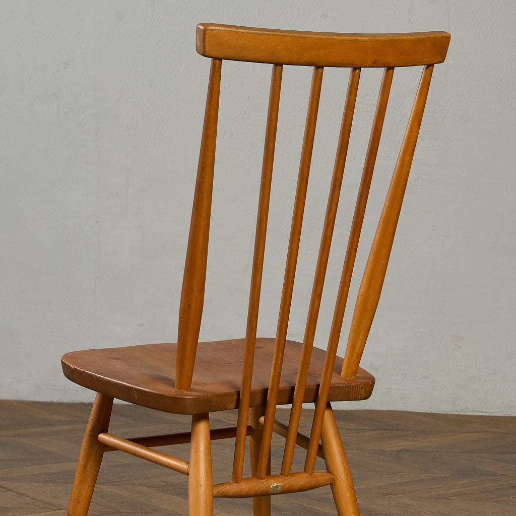 ヴィンテージ スティックバック ハイバックチェア ブルーラベル