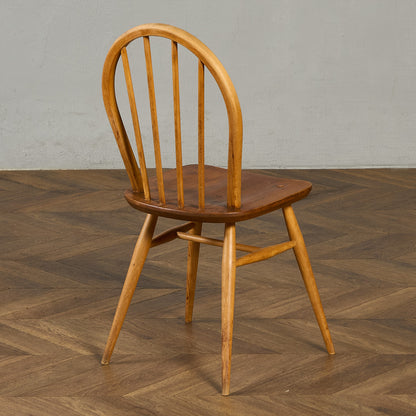 アーコール ERCOL ヴィンテージ 4本 スポーク フープバックチェア ラウンドゴールドラベル #89987