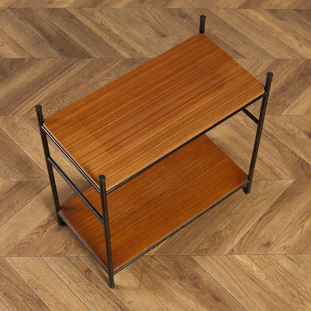 英国製 インダストリアル オープン シェルフ