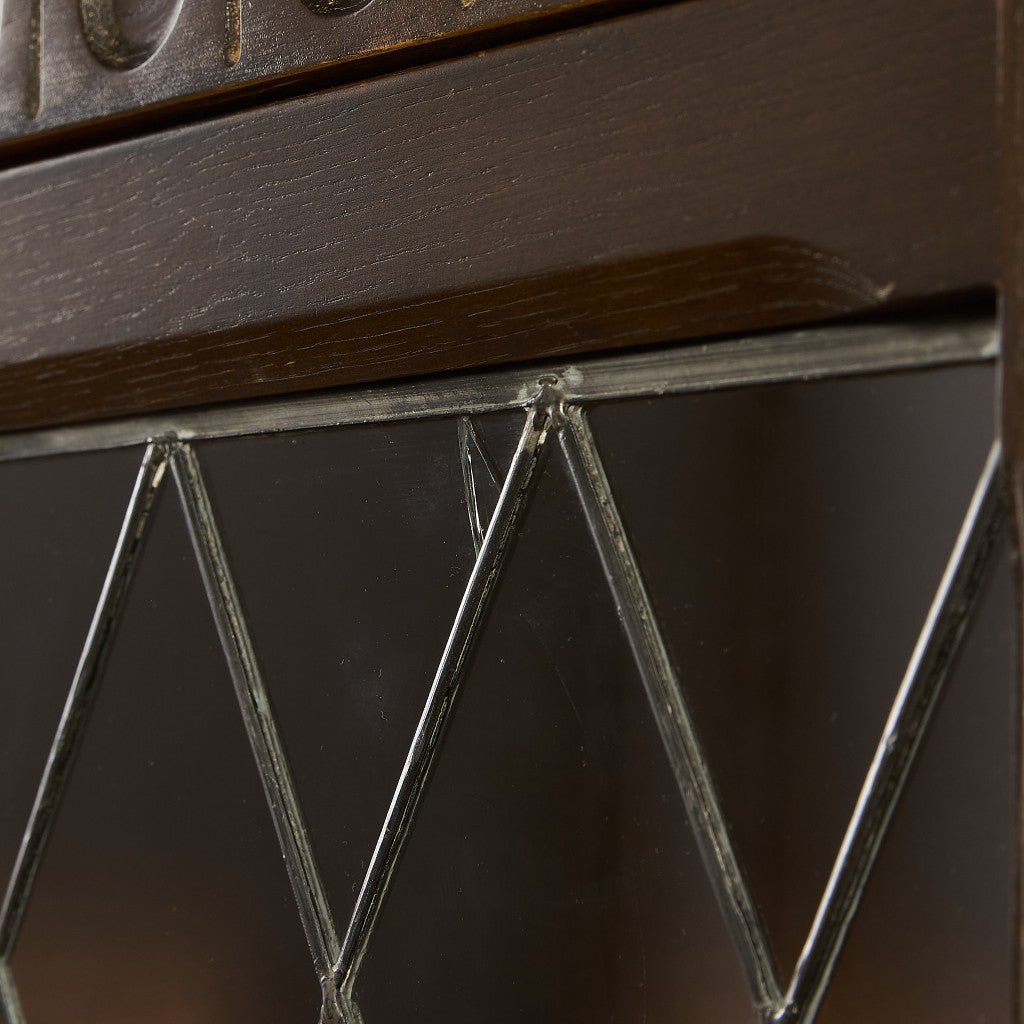 英国 クラシック オーク材 ブックケース #89839