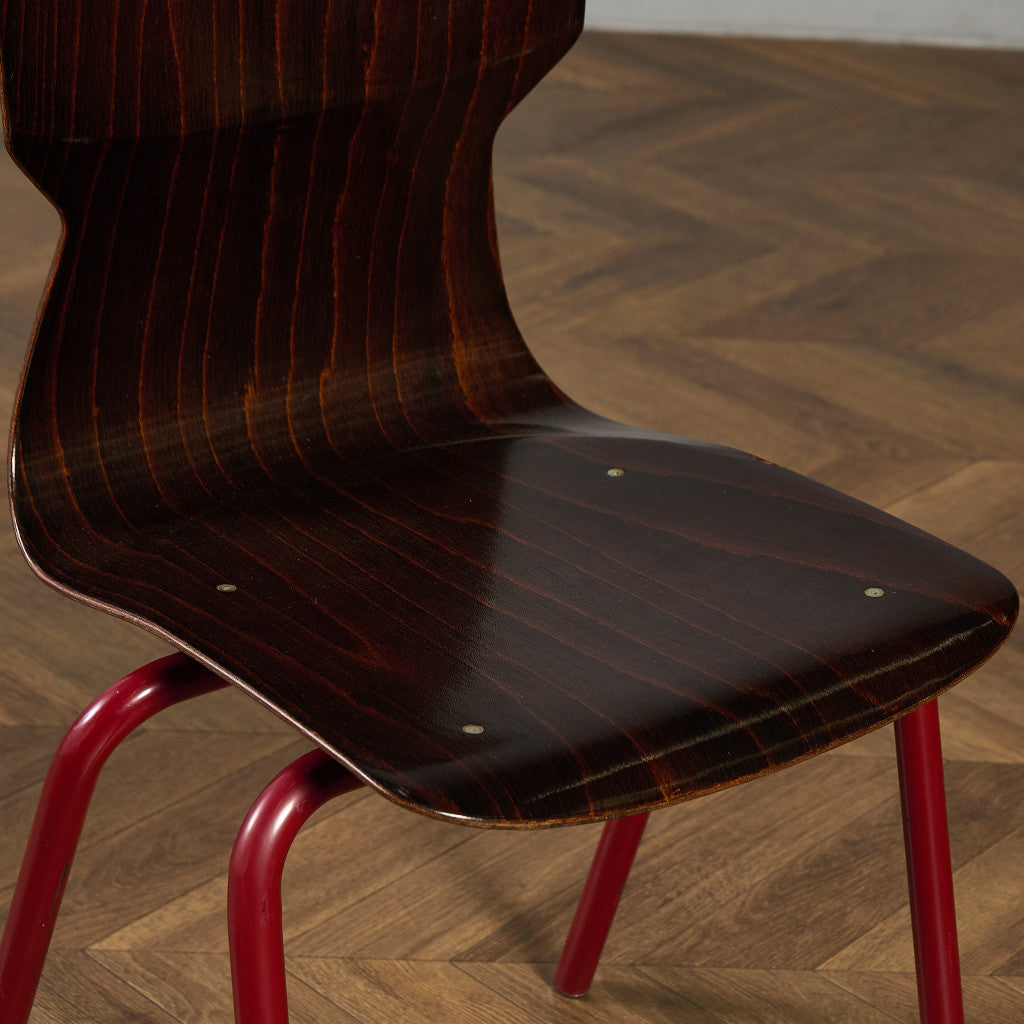 ヴィンテージ スタッキング スクールチェア