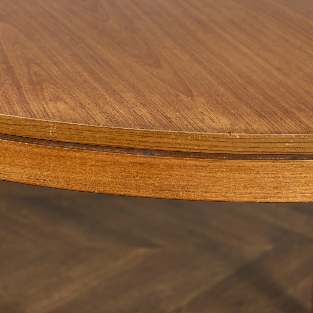 英国 ヴィンテージ エクステンション ラウンド ダイニングテーブル