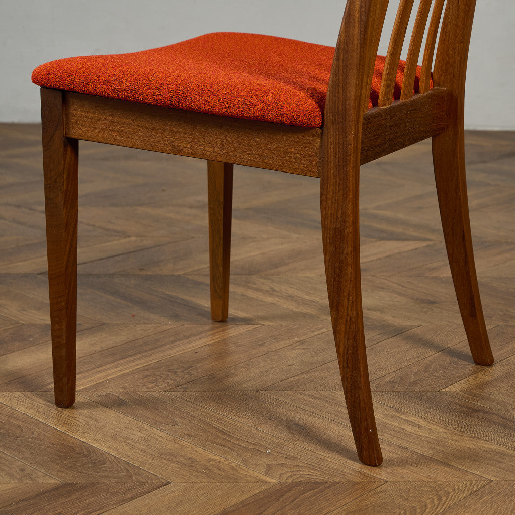 スラットバックチェア 座面張替え済み