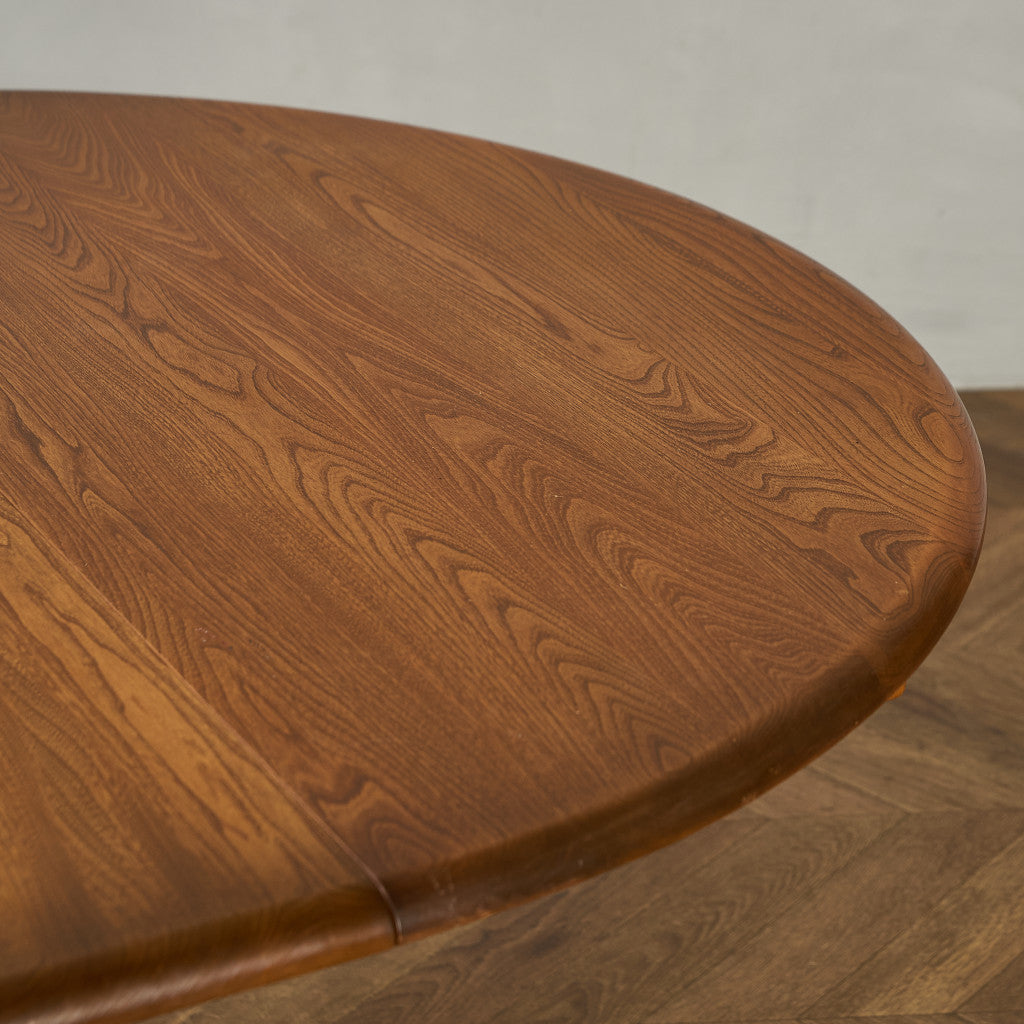 エクステンション ラウンドダイニングテーブル (2700)  ラウンドゴールドラベル