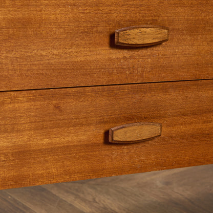 Quadrille ヴィンテージ デスク 両袖デスク