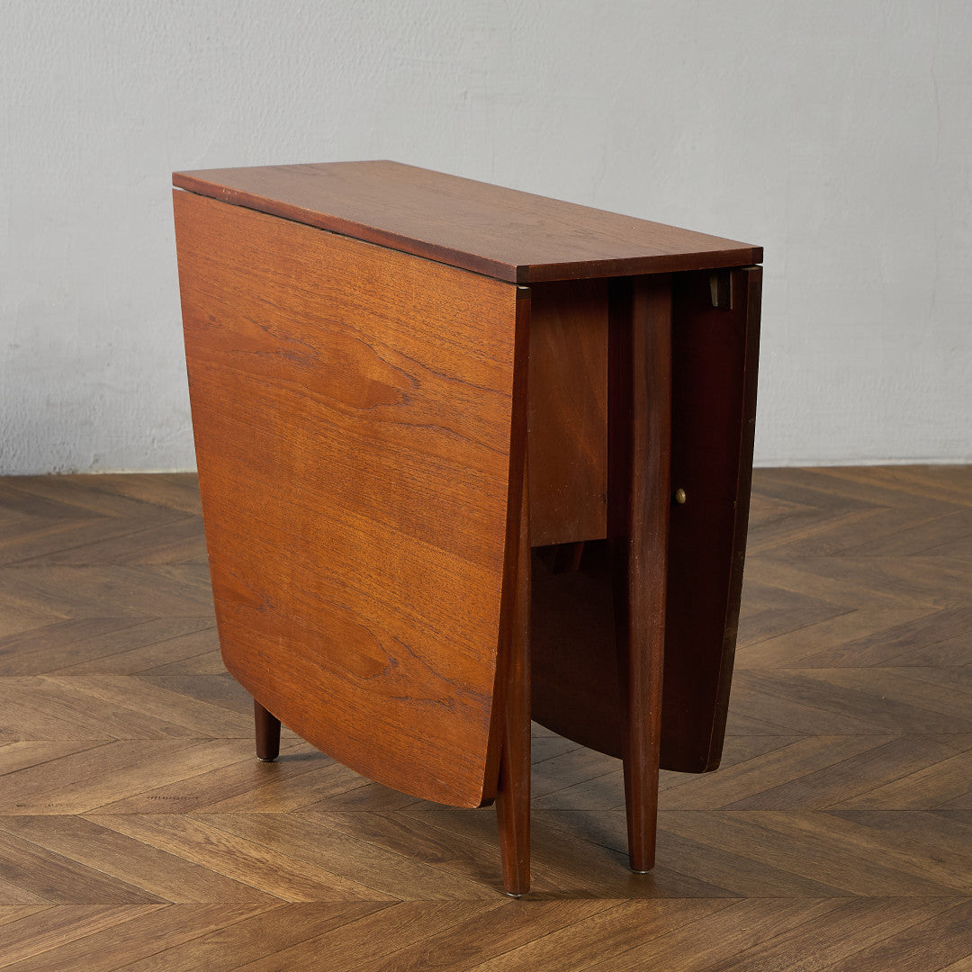 イギリス ヴィンテージ ドロップリーフ ゲートレッグテーブル