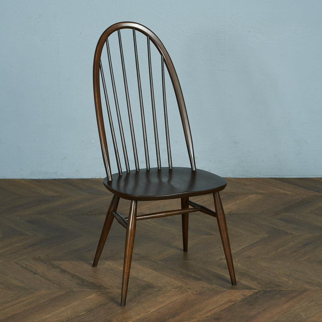 ERCOL Vintage Quaker Chair Large Size / Round Gold Label #66074