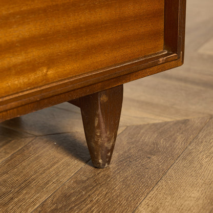 英国ヴィンテージ ガラスキャビネット