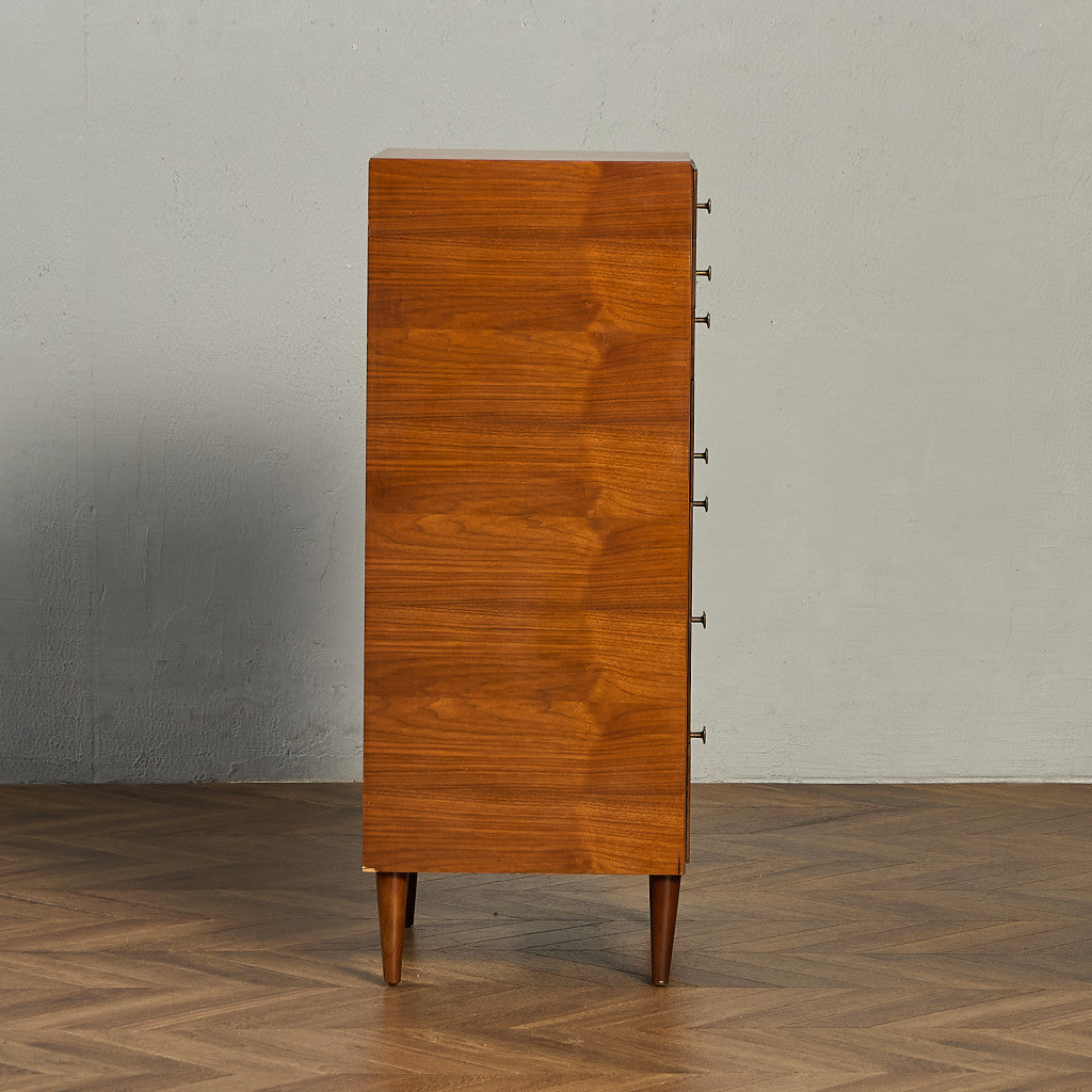 ヴィンテージ 7段 ハイ チェスト