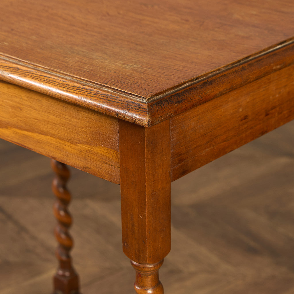 英国 クラシック バーリーシュガー ツイストレッグ サイドテーブル