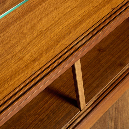 Brandon ライティングデスク付き コーナーキャビネット 3点セット