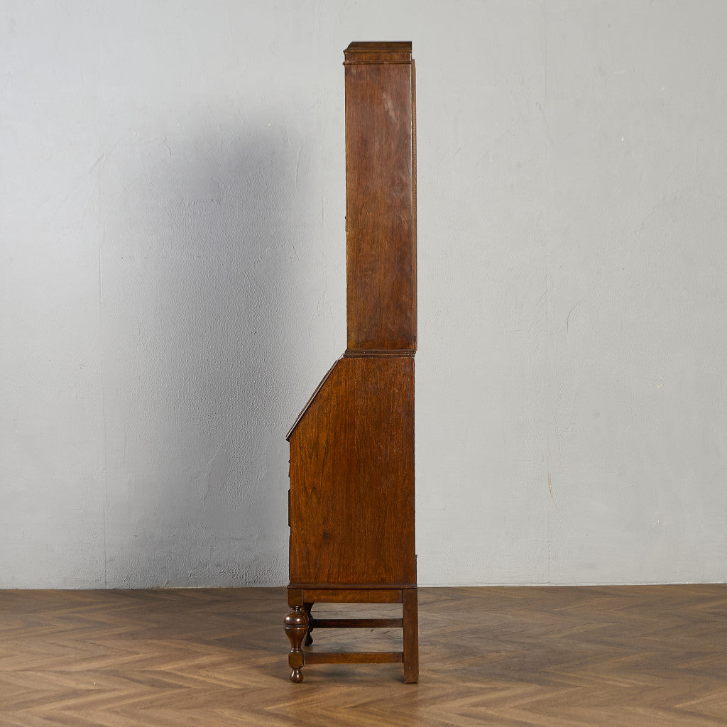 英国 クラシック ビューロー ブックケース デスク