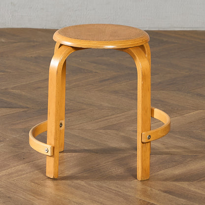 デンマーク LEIKA ヴィンテージ ベントウッド スツール