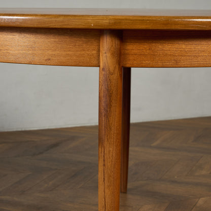 エクステンション ラウンド ダイニングテーブル