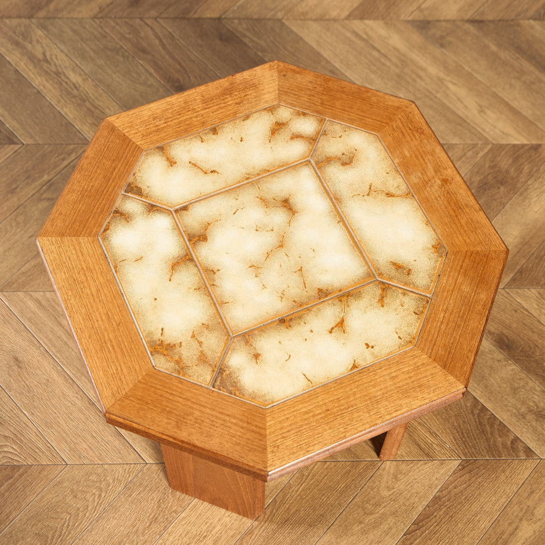 ヴィンテージ タイルトップ コーヒーテーブル