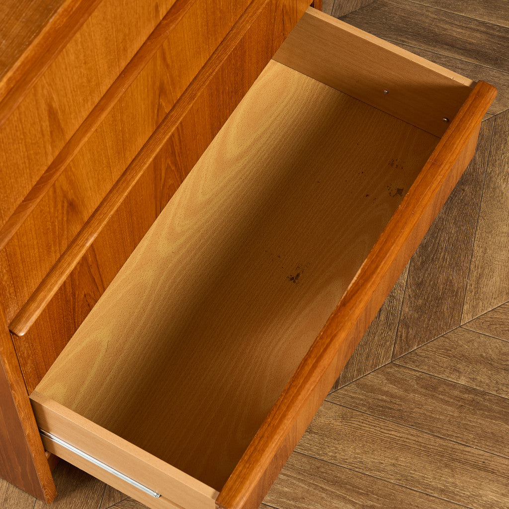 英国 ヴィンテージ 4段 チェスト #90033