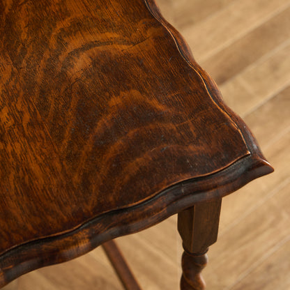 英国 クラシック バーリーシュガーツイスト サイドテーブル #91801