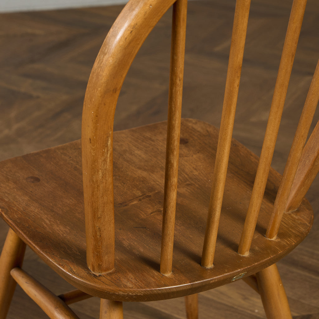 ヴィンテージ 4本 スポーク フープバックチェア