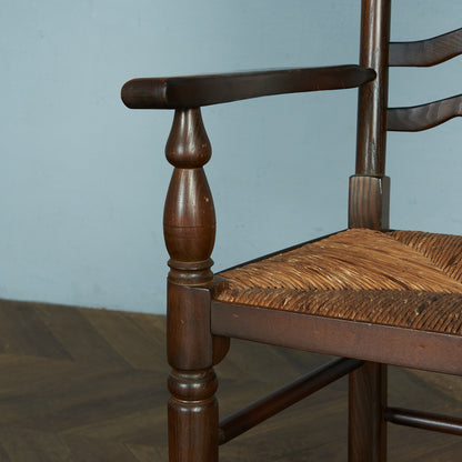 英国クラシック ラダーバック アームチェア