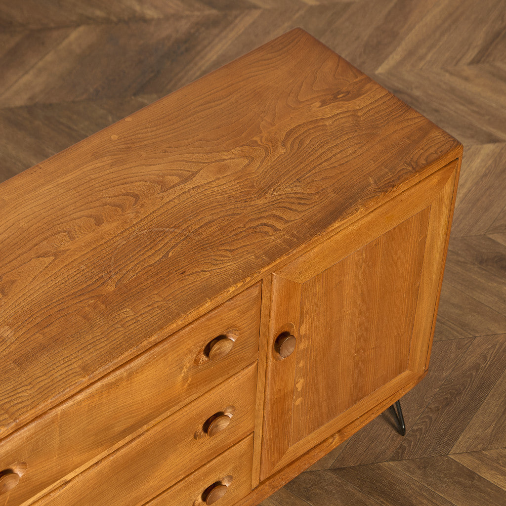 ウィンザー サイドボード 455 カスタム アイアン ヘアピンレッグ