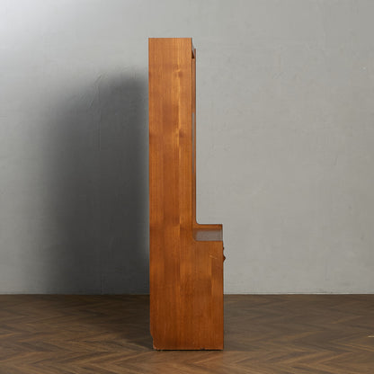 ヴィンテージ ウォールユニット ビューローブックケース