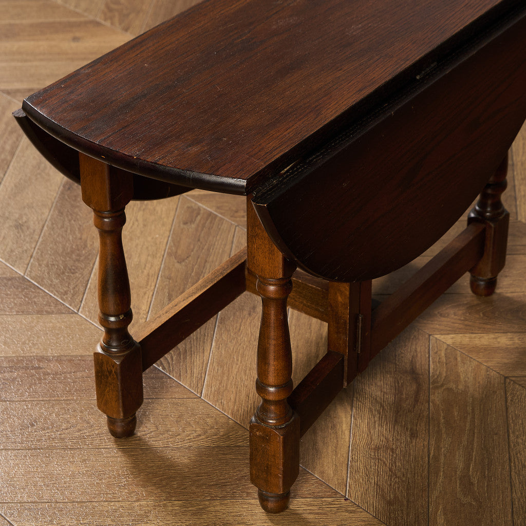 英国クラシック ドロップリーフ ゲートレッグテーブル