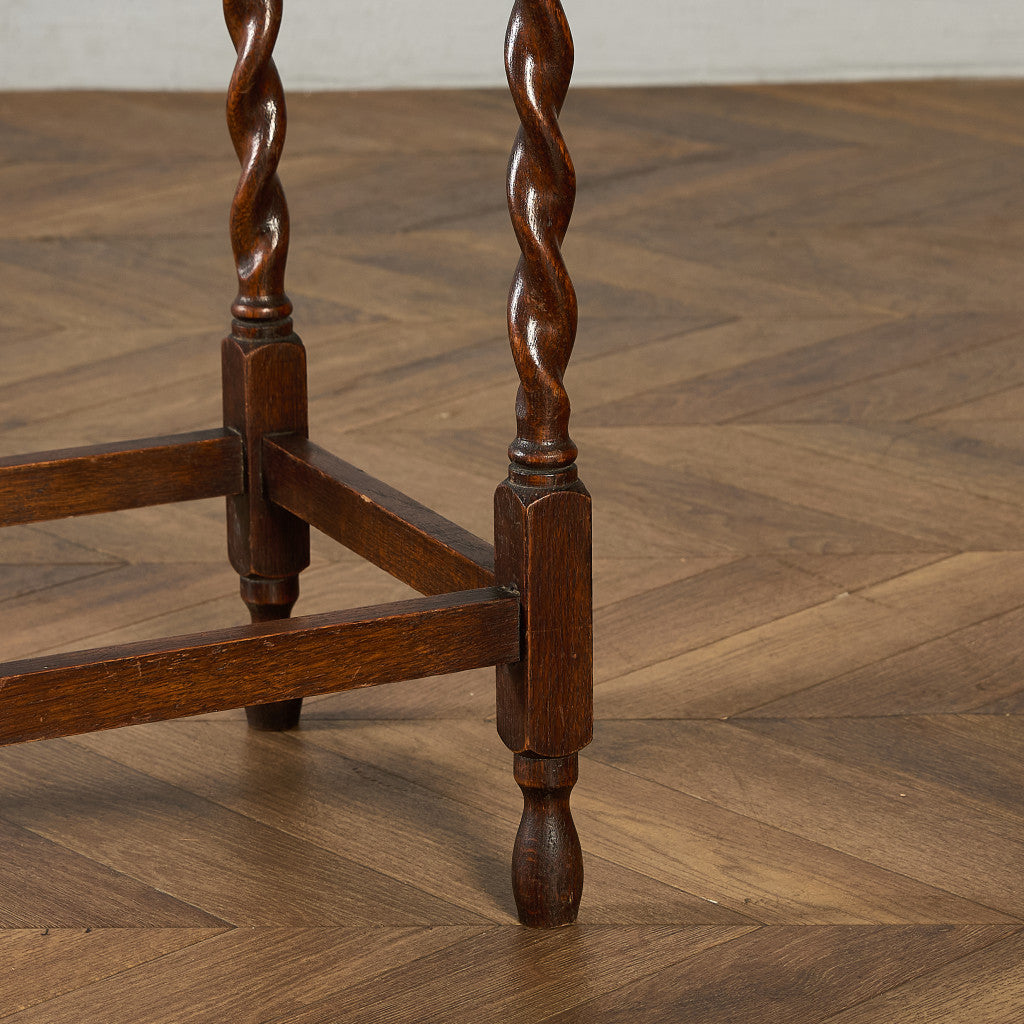 英国 クラシック バーリーシュガーツイスト サイドテーブル