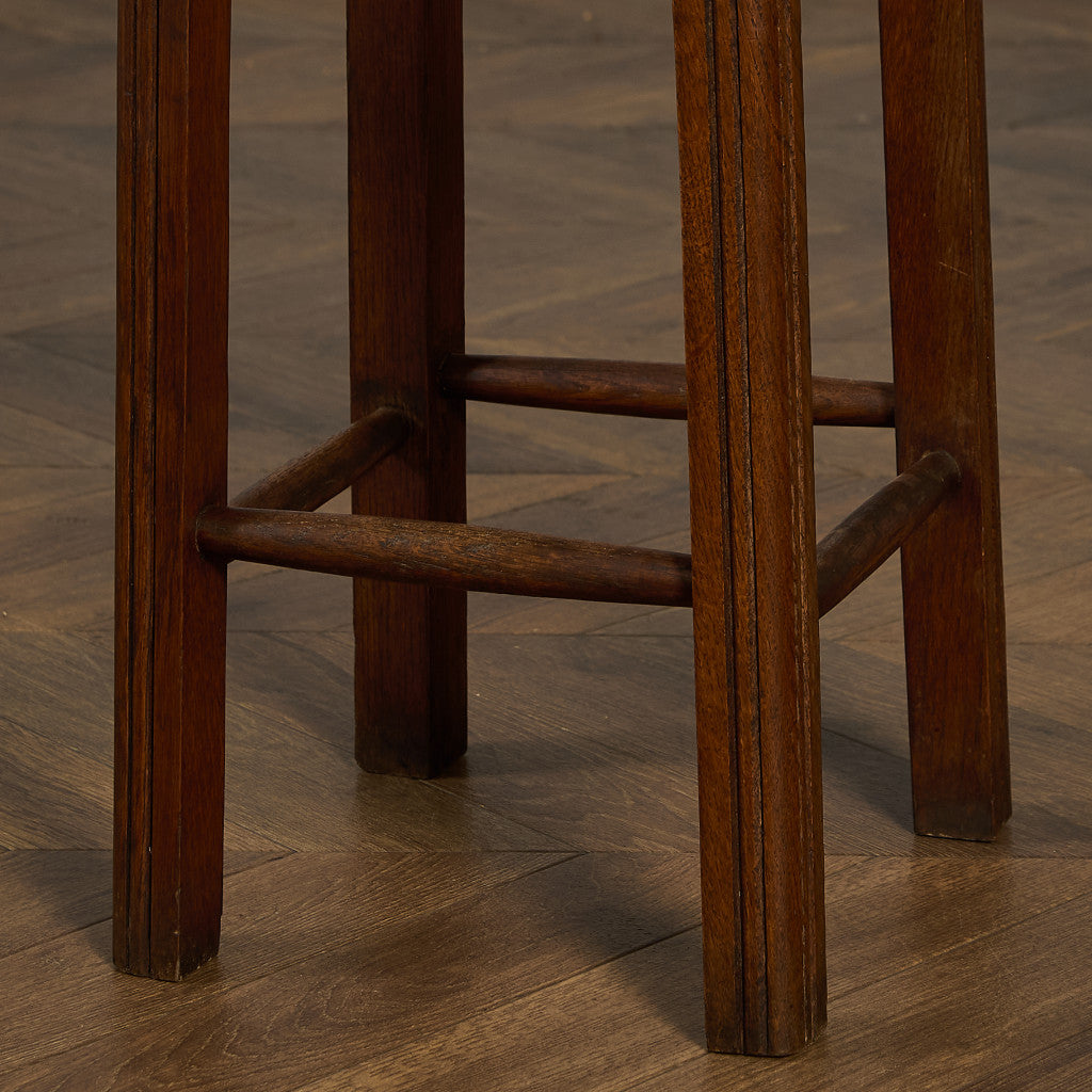 イギリス ヴィンテージ ハイ スツール