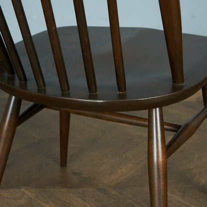 ERCOL Vintage Quaker Chair Large Size / Round Gold Label #66074