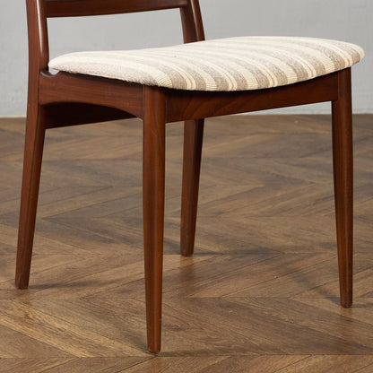 ヴィンテージ スラットバックチェア 座面張替え済み