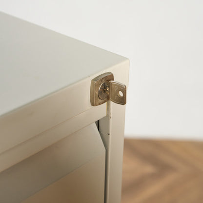 ヴィンテージ 4段 メタル キャビネット