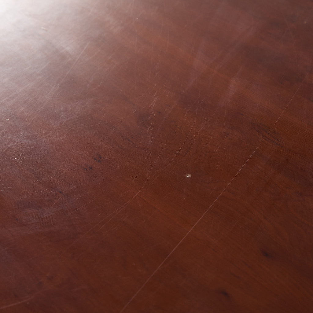 英国 クラシック イチイ材 オーバル センターテーブル