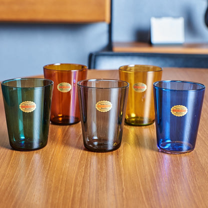 TWO TONE STACKING TUMBLER / Gray × Amber