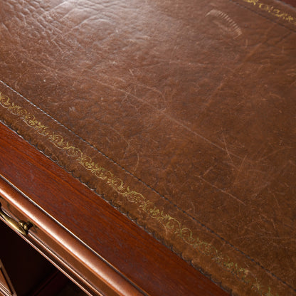 英国 クラシック 両袖 デスク