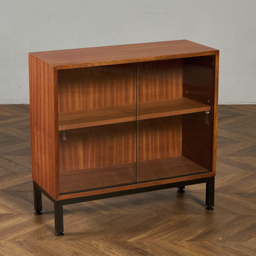 Abbess ヴィンテージ ガラス キャビネット 本棚