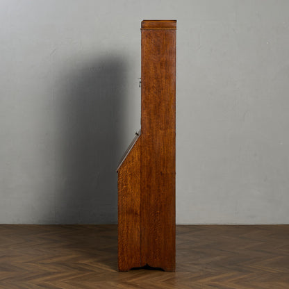 英国 クラシック ビューロー ブックケース デスク