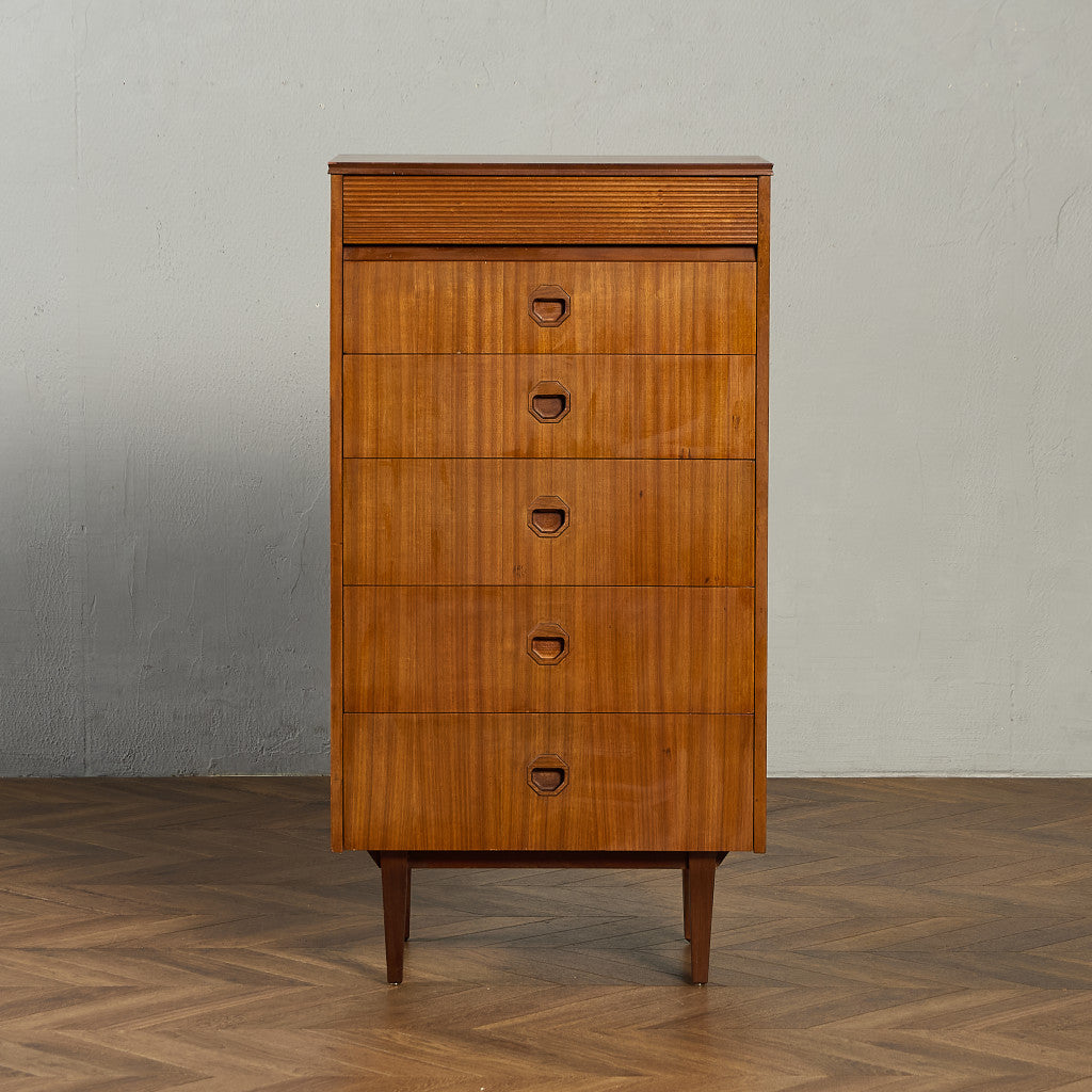 ヴィンテージ 6段 ハイチェスト