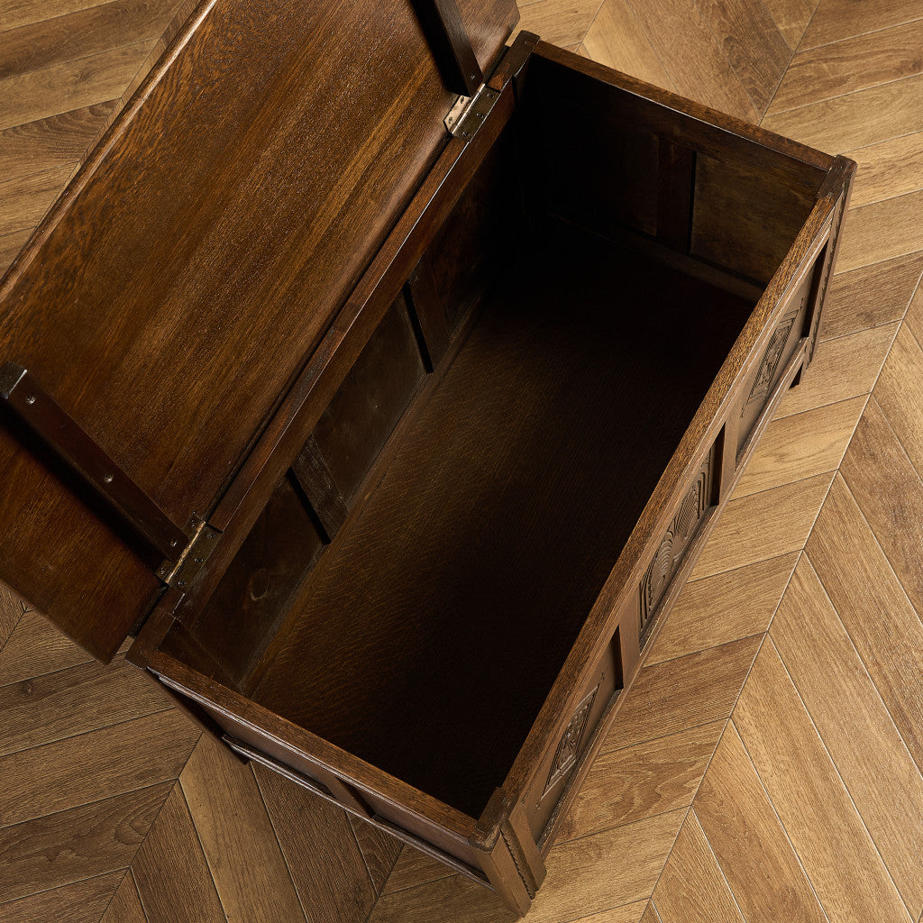 オーク ブランケットボックス