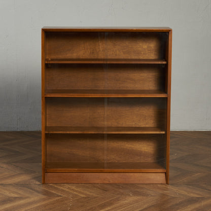 ヴィンテージ ガラスキャビネット 本棚