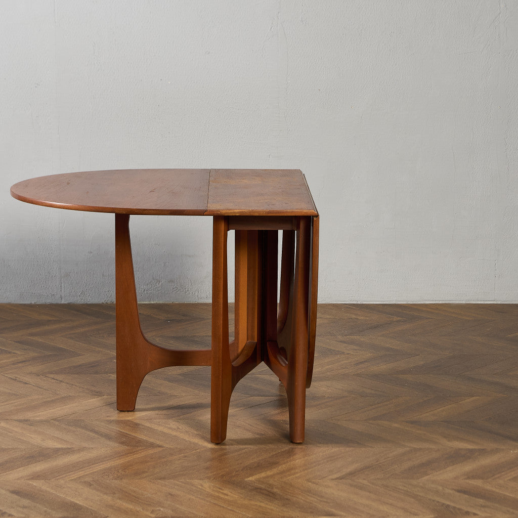 イギリス ヴィンテージ ドロップリーフ ゲートレッグテーブル