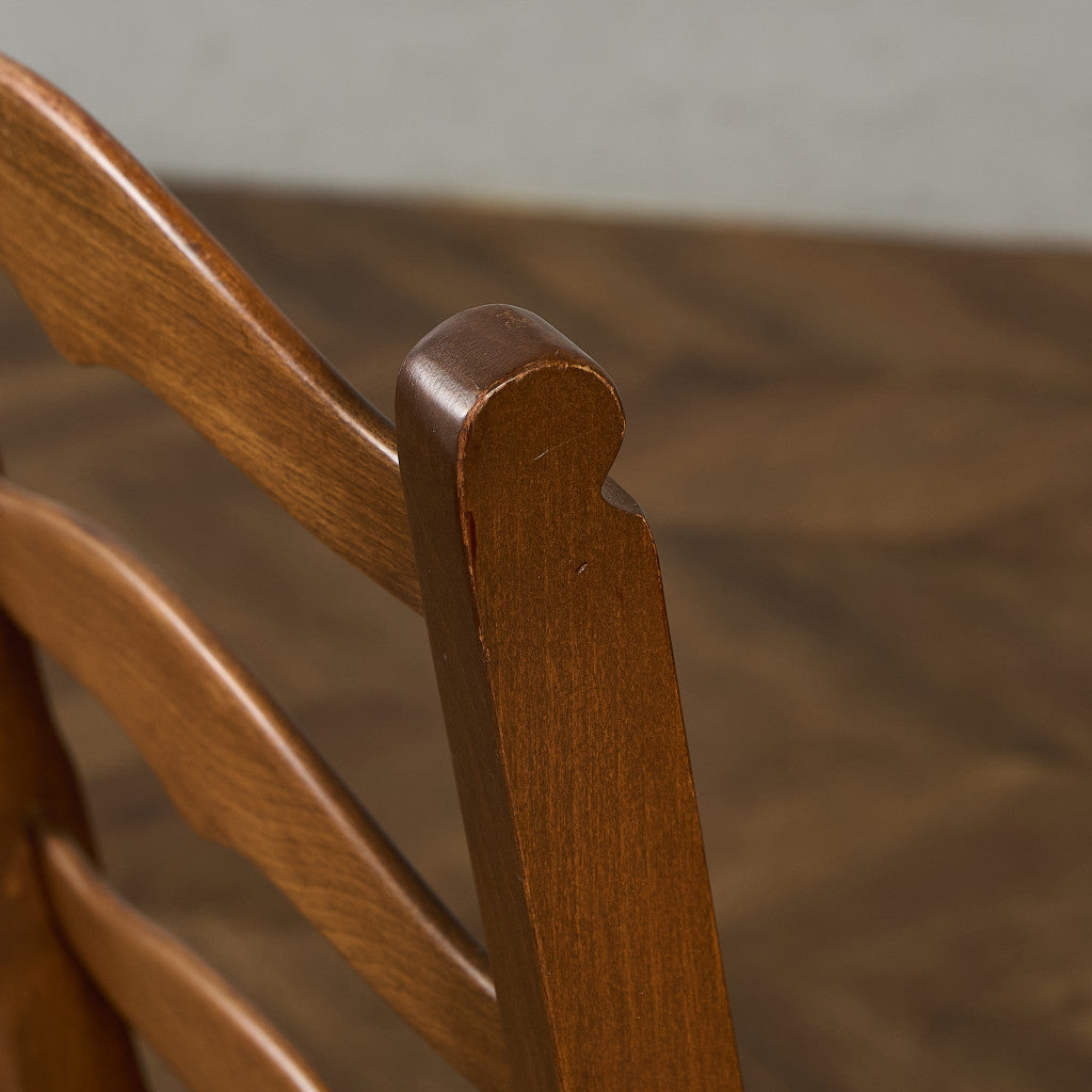 ラダーバックチェア (715) ラウンドゴールドラベル