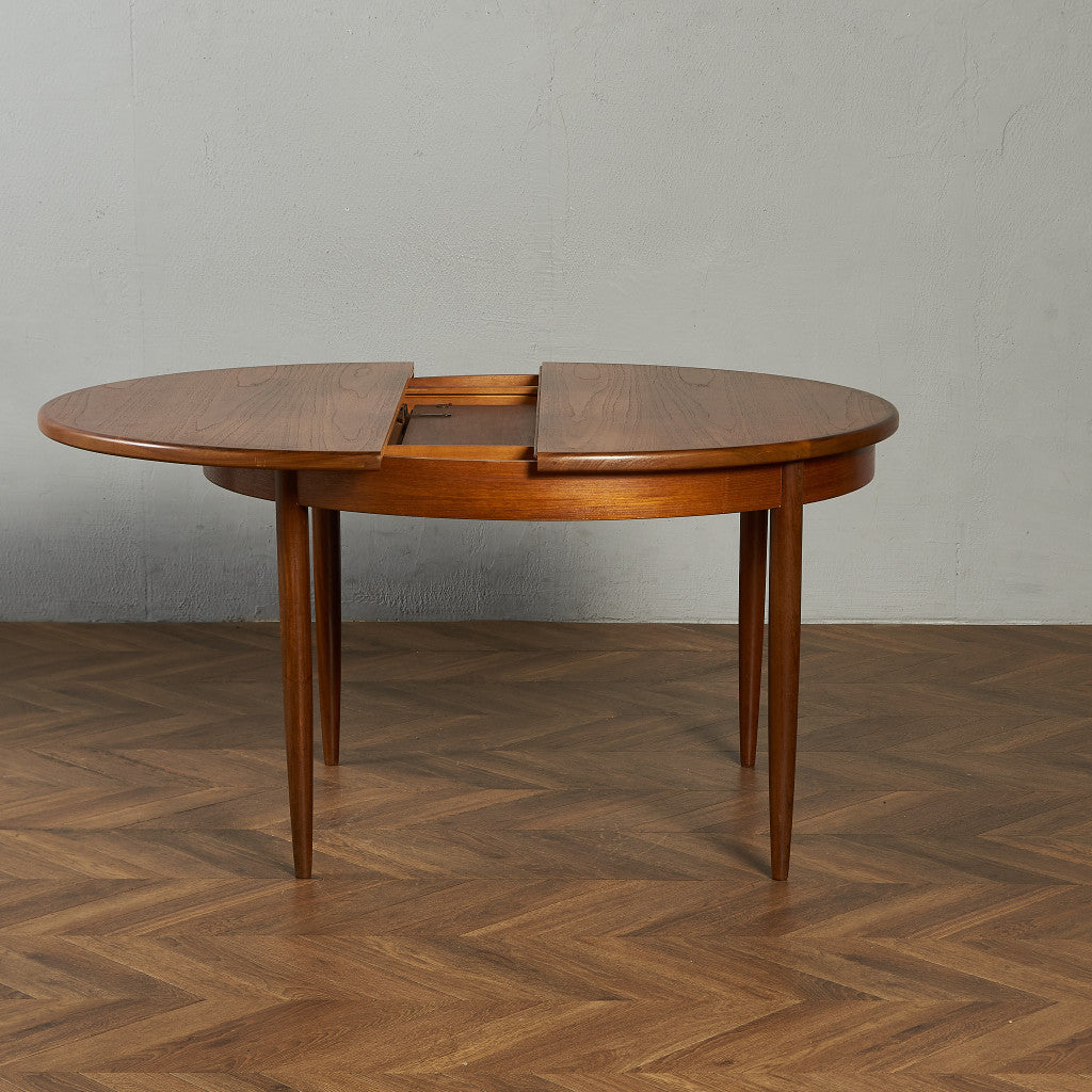 エクステンション ラウンド ダイニングテーブル