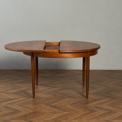 エクステンション ラウンド ダイニングテーブル