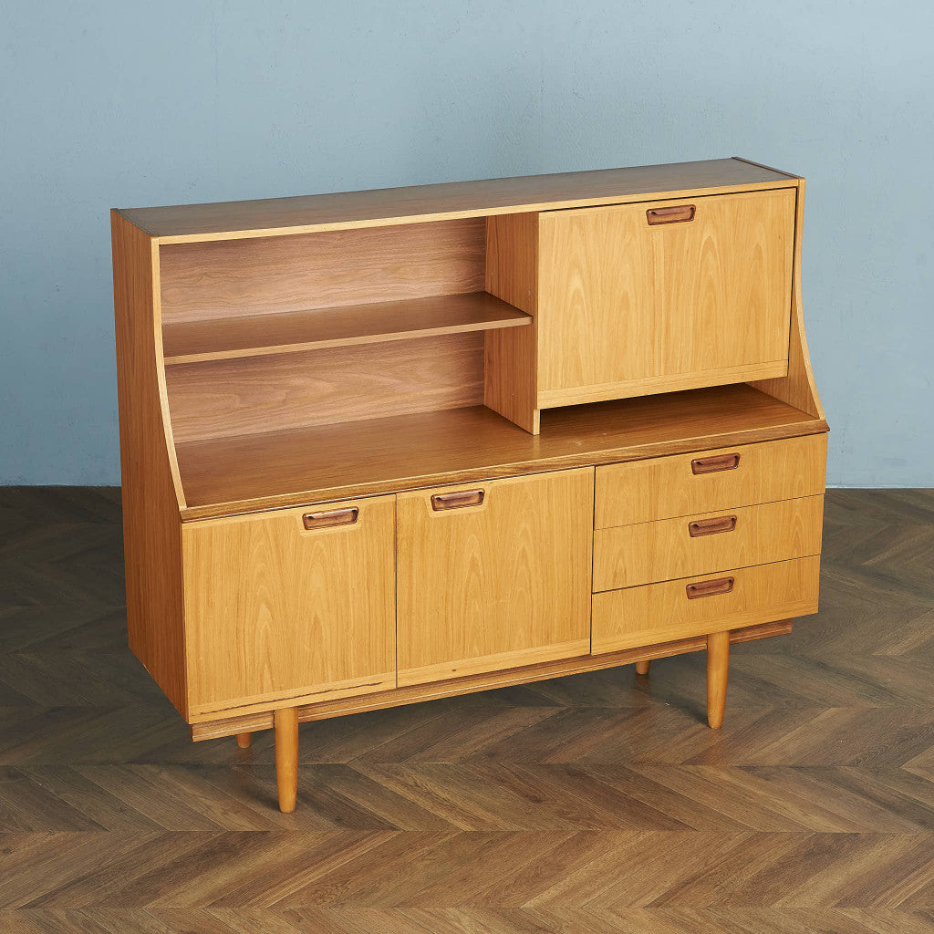 英国ヴィンテージ ハイサイドボード / ハイボード