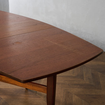 イギリス ヴィンテージ ドロップリーフ ゲートレッグテーブル