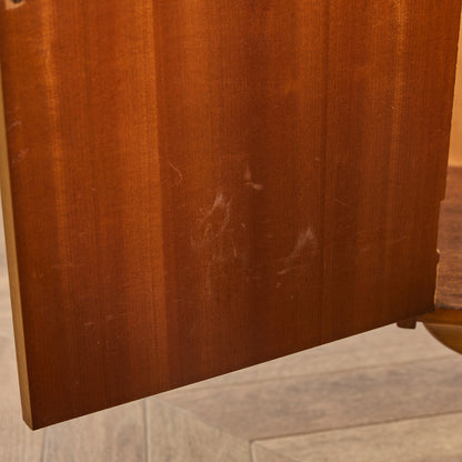 英国 ヴィンテージ ナロー ガラス ブックケース