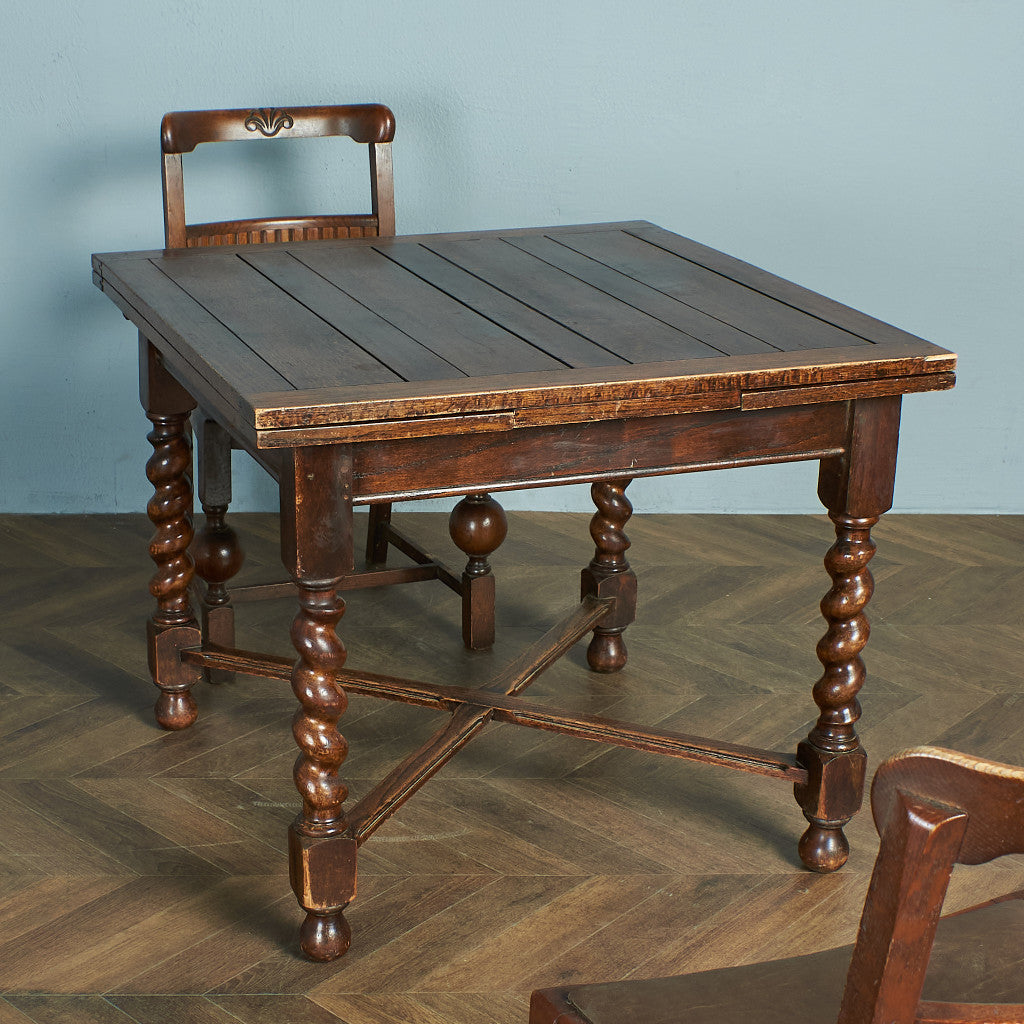 British Classic Drawleaf Dining Table #74925