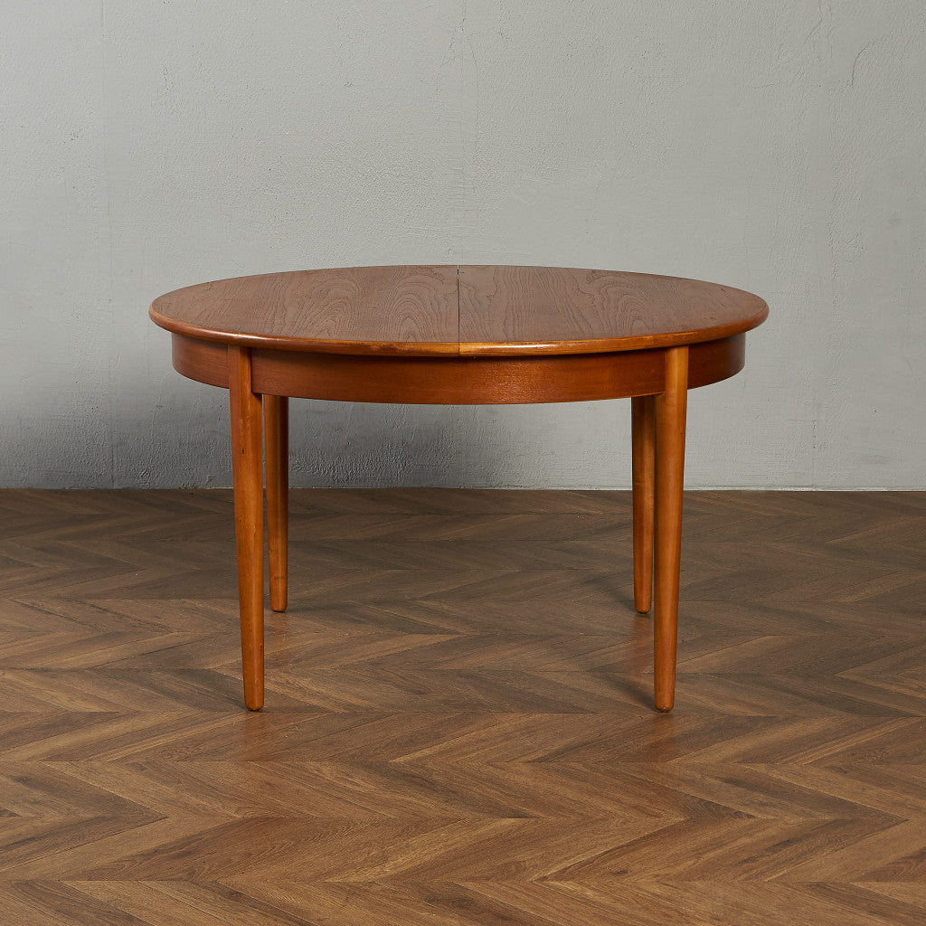 ヴィンテージ エクステンション ラウンドダイニングテーブル