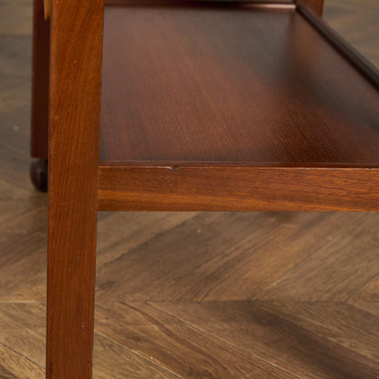 英国 ヴィンテージ ドロップリーフ トロリー ワゴン