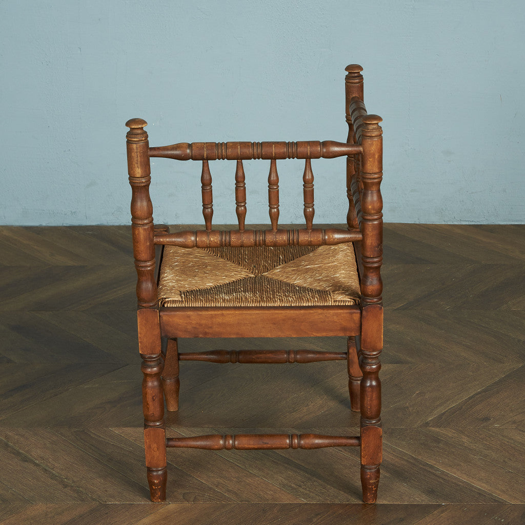 英国クラシック ラッシュシート張り コーナーチェア #81751 – camori